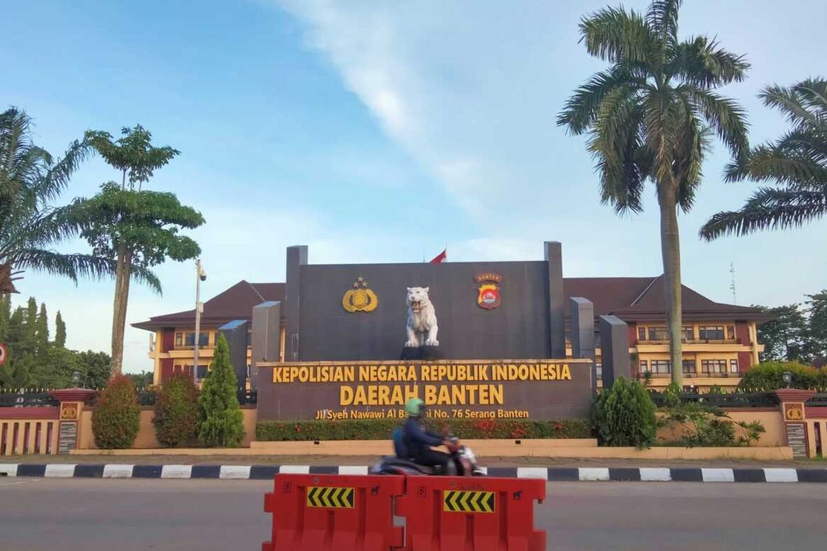Ilustrasi Polda Banten.(KOMPAS.com/RASYID RIDHO)